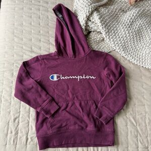 CHAMPION BOYS HOODED SWEATSHIRT SIZE S